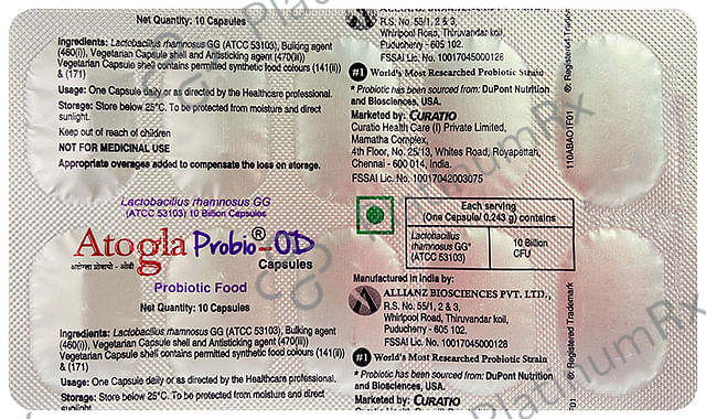 Atogla Probio OD 10B Capsule 10s
