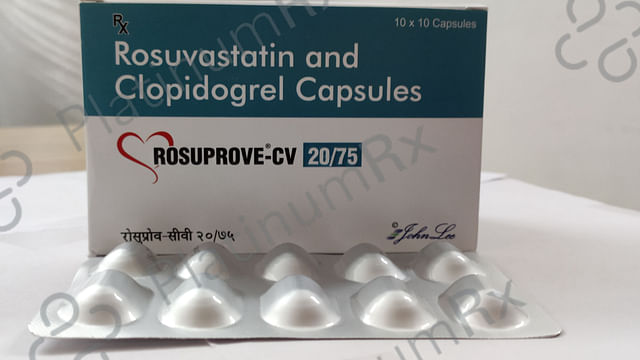 Rosuprove CV 20/75mg Capsule 10s