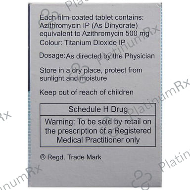 Azibact 500mg Tablet 5s