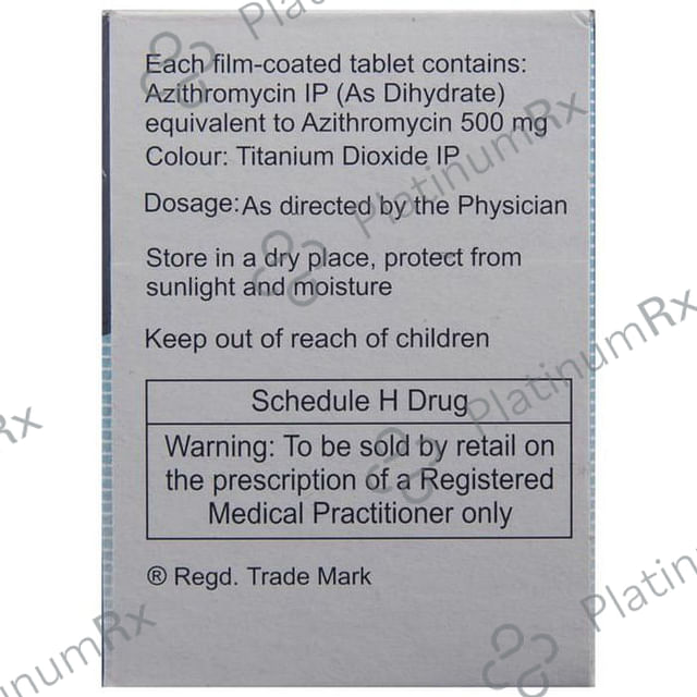 Azibact 500mg Tablet 5s