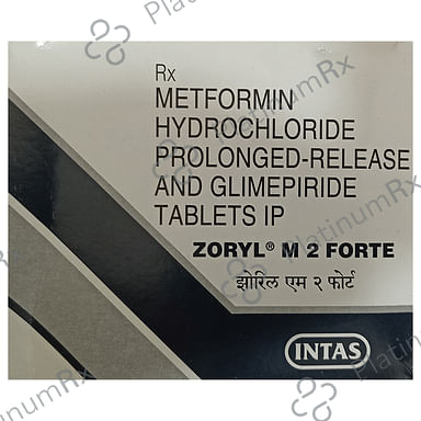 Zoryl M2 Forte 2/1000mg Tablet PR 15s