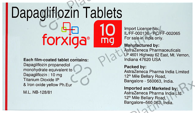 Forxiga 10mg Tablet 14s