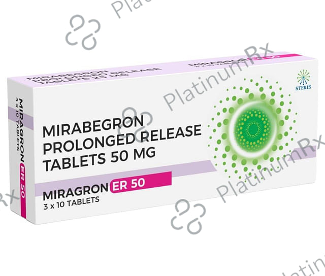Miragron 50mg Tablet ER 10s