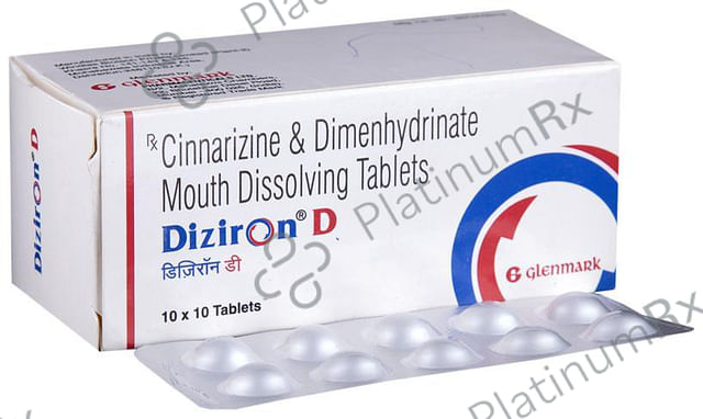 Diziron D 20/40mg Tablet MD 10s