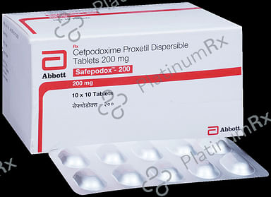 Safepodox 200mg Tablet DT 10s