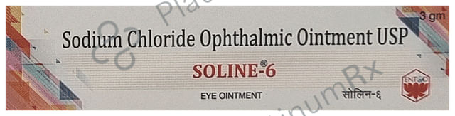 Soline 6% Eye Ointment 3gm