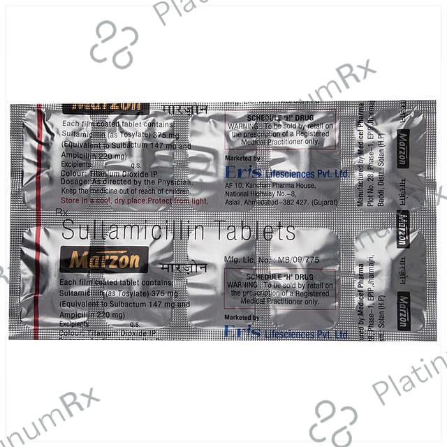 Marzon 375mg Tablet 10s