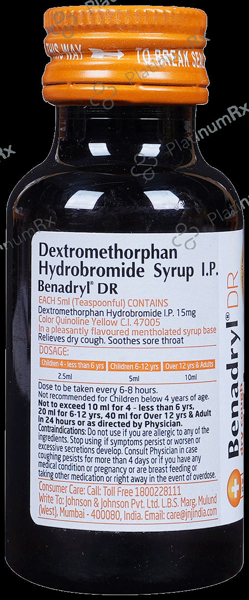 Benadryl DR 15mg Syrup 50ml