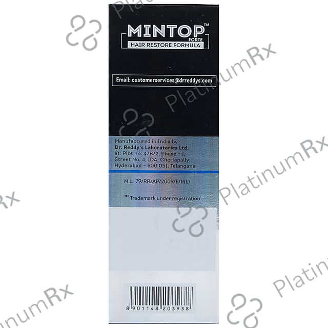Mintop Forte 5% Minoxidil Solution 120ml
