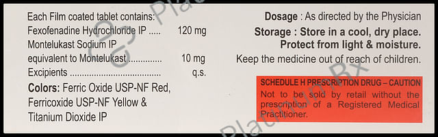 Fixar 120/10mg Tablet 10s