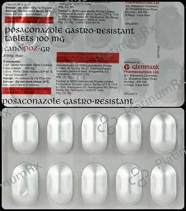 Candipoz GR 100mg Tablet 10s