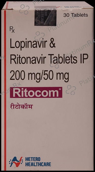 Ritocom 50/200mg Tablet 30s