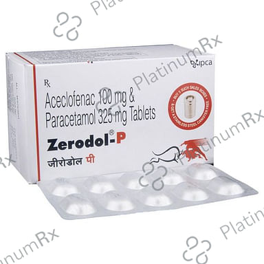 Zerodol P 100/325mg Tablet 10s