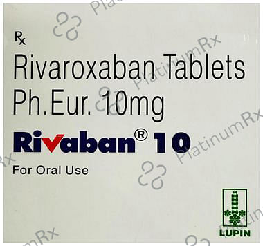 Rivaban 10mg Tablet 10s