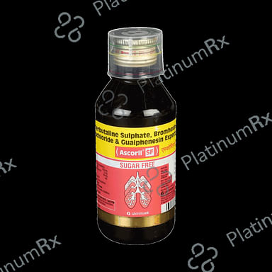 Ascodex SF 50/1.25/2mg Syrup 100ml