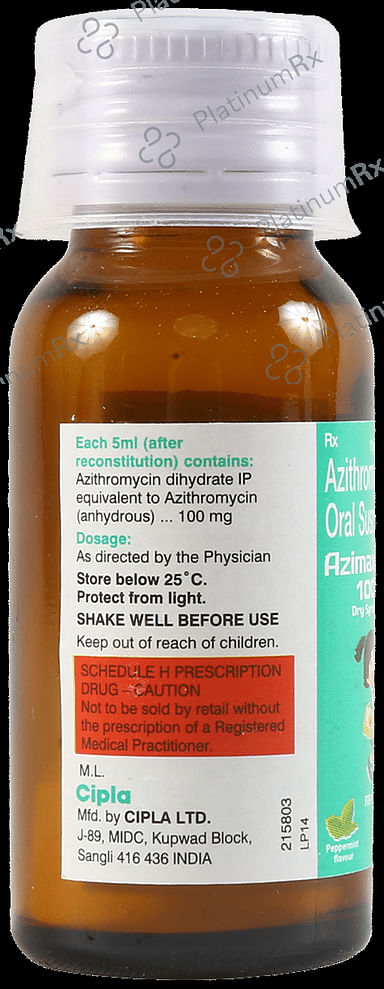 Azimax 100 Dry Syrup