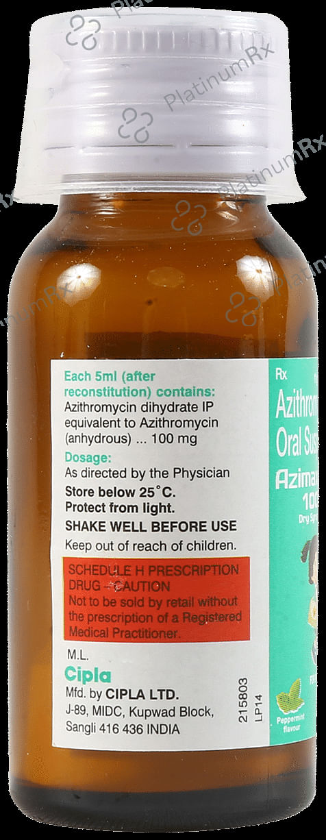Azimax 100 Dry Syrup