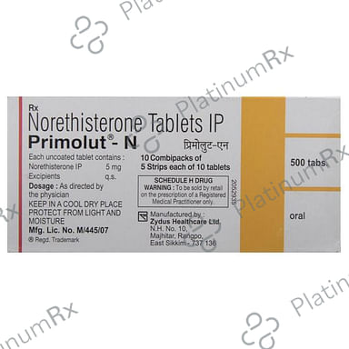 Primolut N 5mg Tablet 10s