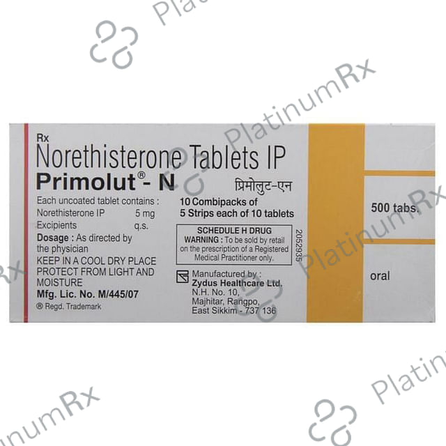 Primolut N 5mg Tablet 10s