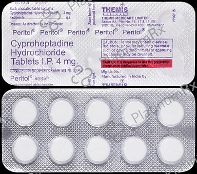 Peritol 4mg Tablet