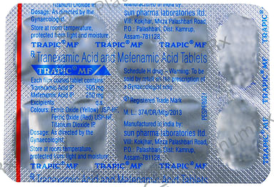 Trapic MF 250/500mg Tablet 10s