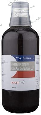 K Cit 1100/334mg Oral Solution 450ml