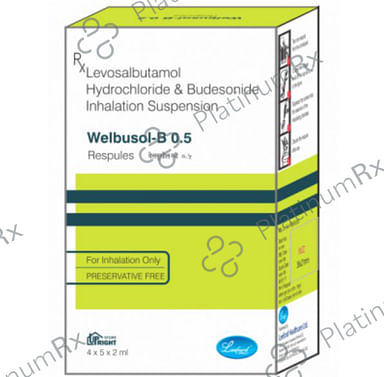 Welbusol B Solution For Inhalation 1.25/0.5mg Solution 2ml