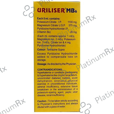 Uriliser MB6 Oral Solution 200ml