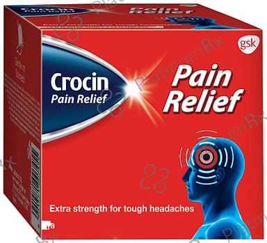 Crocin Pain Relief 50/650mg Tablet 15s