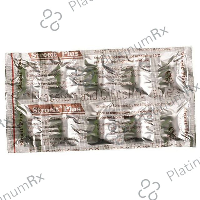 Strocit Plus 500/800mg Tablet 10s