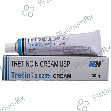 Tretin 0.025% Cream 30gm