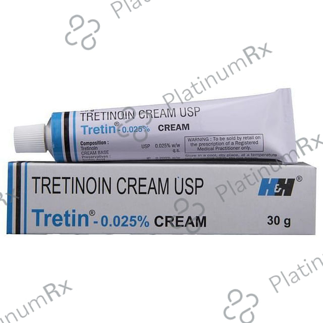 Tretin 0.025% Cream 30gm