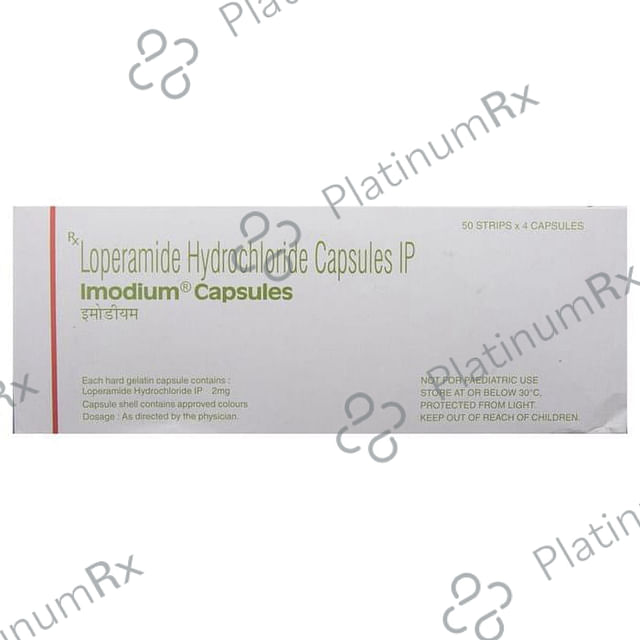 Imodium 2mg Capsule 4s
