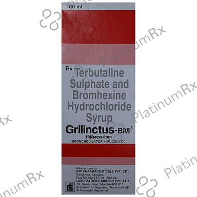 Grilinctus BM 8/2.5mg Syrup 100ml