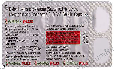 Ovares Plus Capsule SR 10s