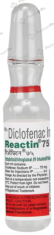 Reactin 75 Injection 1ml