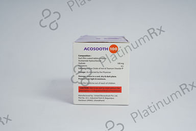 Acosooth 100mg Tablet 15s