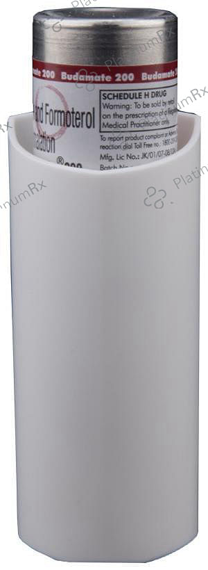 Budamate 6/200mcg Transhaler 120MDI