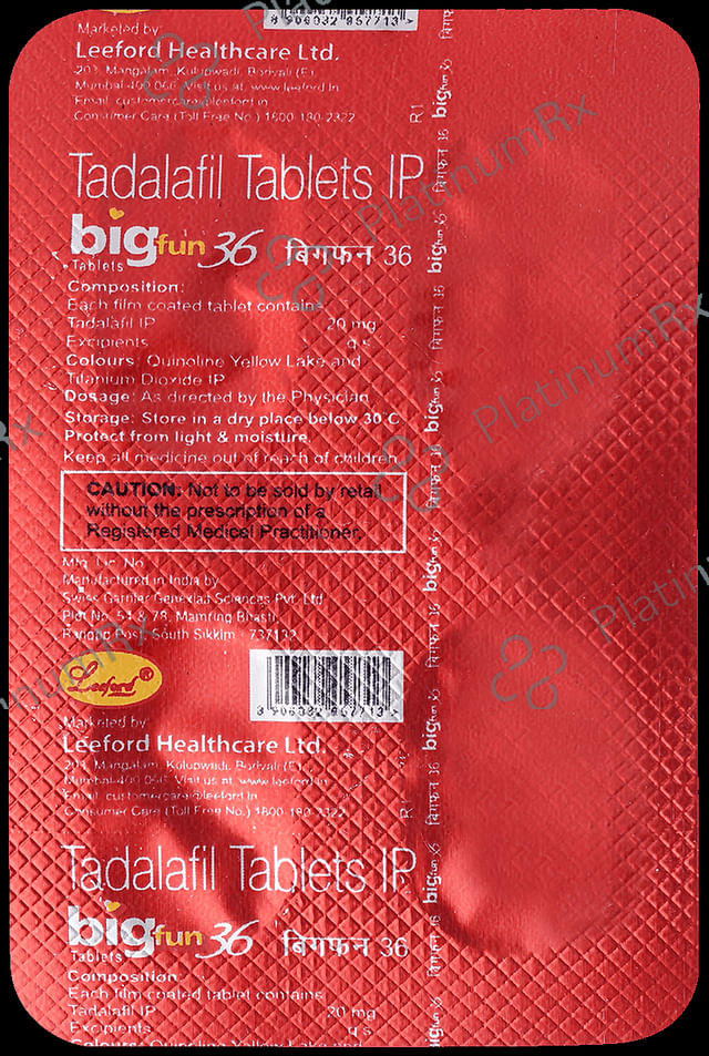 Bigfun 36 Tablet
