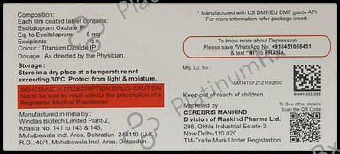 Ecitelo 5mg Tablet 10s