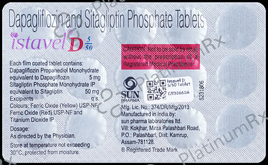 Istavel D 5/50mg Tablet 15s