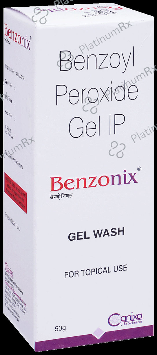 Benzonix 5% Gel Wash 50gm