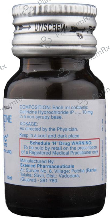 Zyrtec 10mg Oral Drop 10ml