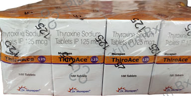 Thiroace 125mcg Tablet 100s