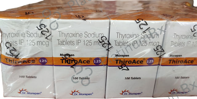Thiroace 125mcg Tablet 100s