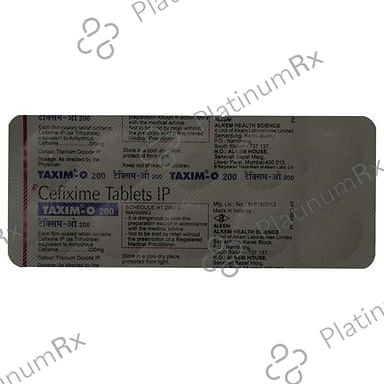 Taxim O 200mg Tablet 10s
