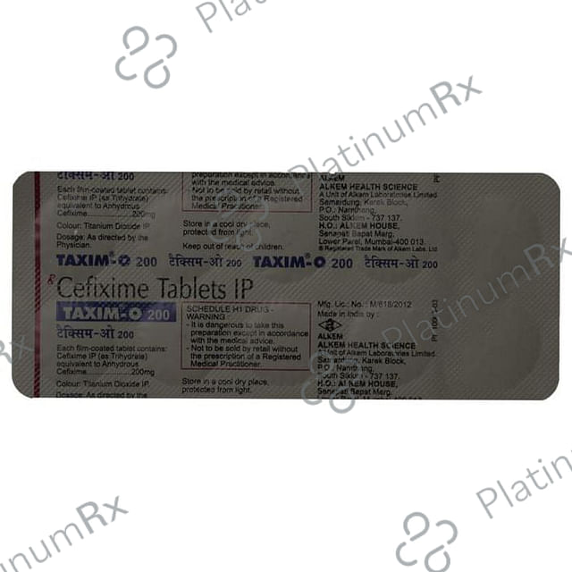Taxim O 200mg Tablet 10s