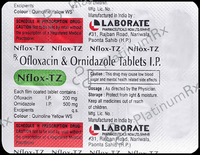 Nds Nflox-TZ Tablet