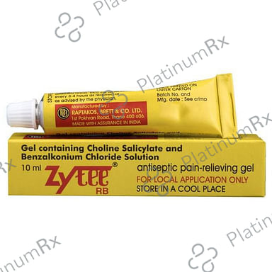 Zytee RB 9% Dental Gel 10ml