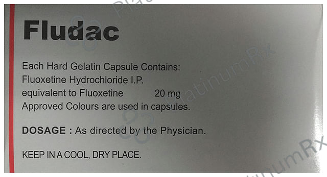 Fludac 20mg Capsule 15s